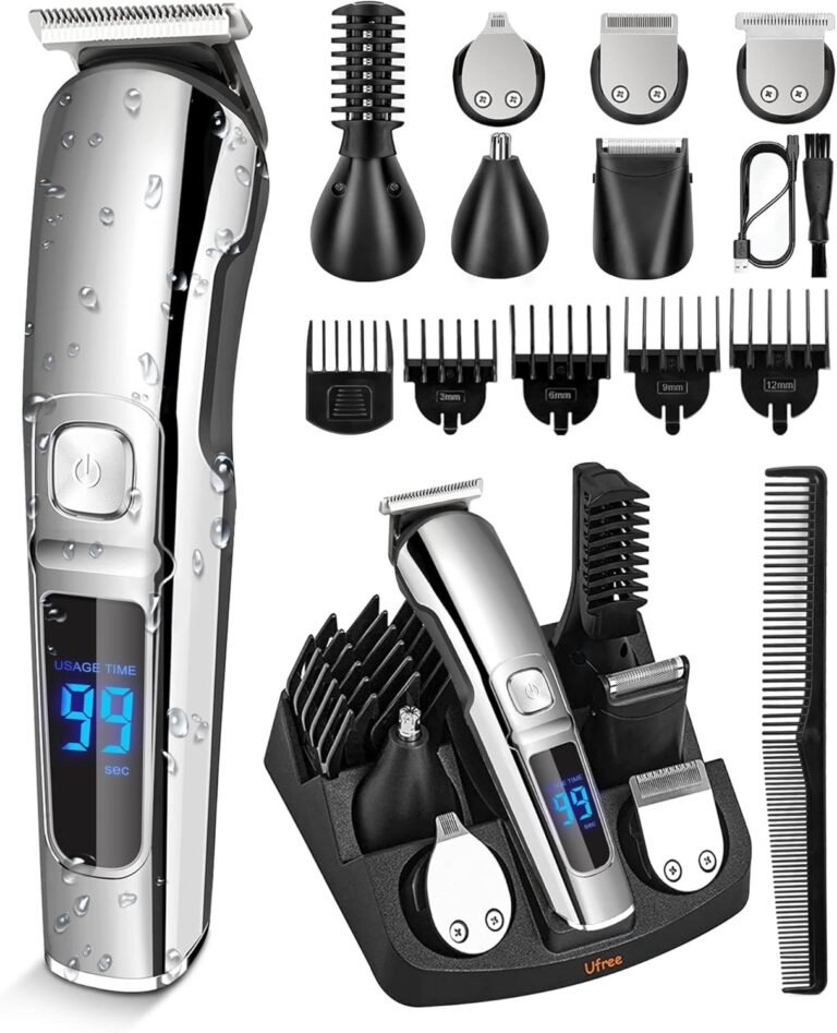 electric shaver with beard trimmer and other essential grooming equipment’s to keep you prim and proper. Best gift for dad this Christmas